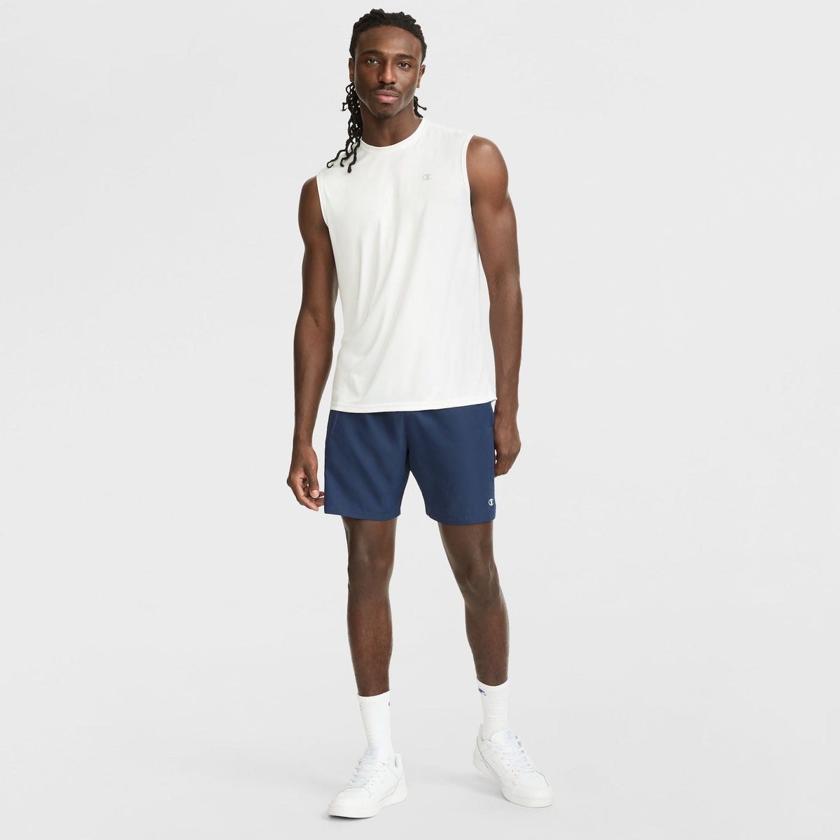 Champion 7" Woven Sports Shorts in Athletic Navy
