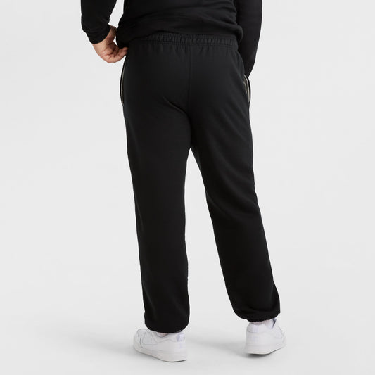 Champion Powerblend Sweatpants, Cinched Hem, C Logo - Big & Tall in Black