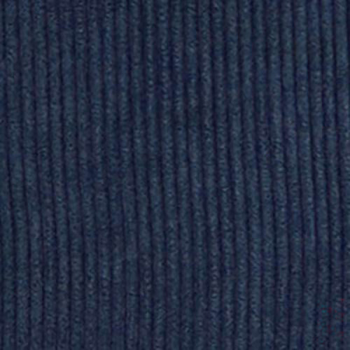Close-up of dark blue corduroy fabric, highlighting its vertical ridged texture and soft, velvety look—ideal for Champion Corduroy Backrest Pillows by Champion.