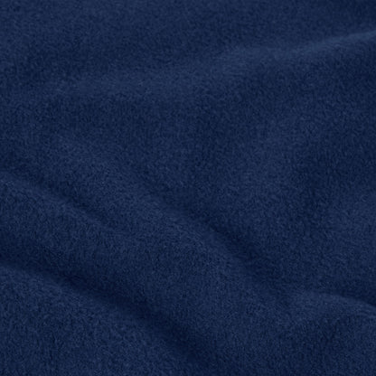 Close-up of a dark blue Men’s Knitted Crewneck Sweatshirt by Champion, featuring a soft, brushed texture.