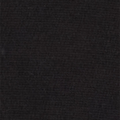 A close-up of the black textured fabric from the Champion Men’s Knitted Crewneck Sweatshirt (Reversible + Vintage Wash), highlighting a subtle weave pattern with fine threads and a matte finish, reminiscent of classic vintage fleece.