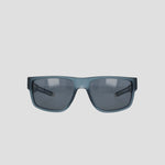 Champion Men's Polarized Retainer Rectangle sunglasses, featuring a rectangular black frame and dark tinted polarized lenses, are displayed facing forward against a plain white background to show both lenses and the high-performance retainer frame clearly.
