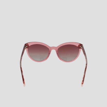 Champion Women's Polarized Cateye sunglasses, shown facing forward against a plain white background, feature an RX-able frame with dark gradient polarized lenses for a stylish yet practical accessory.