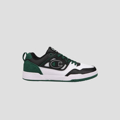 Black/Dark Green/White