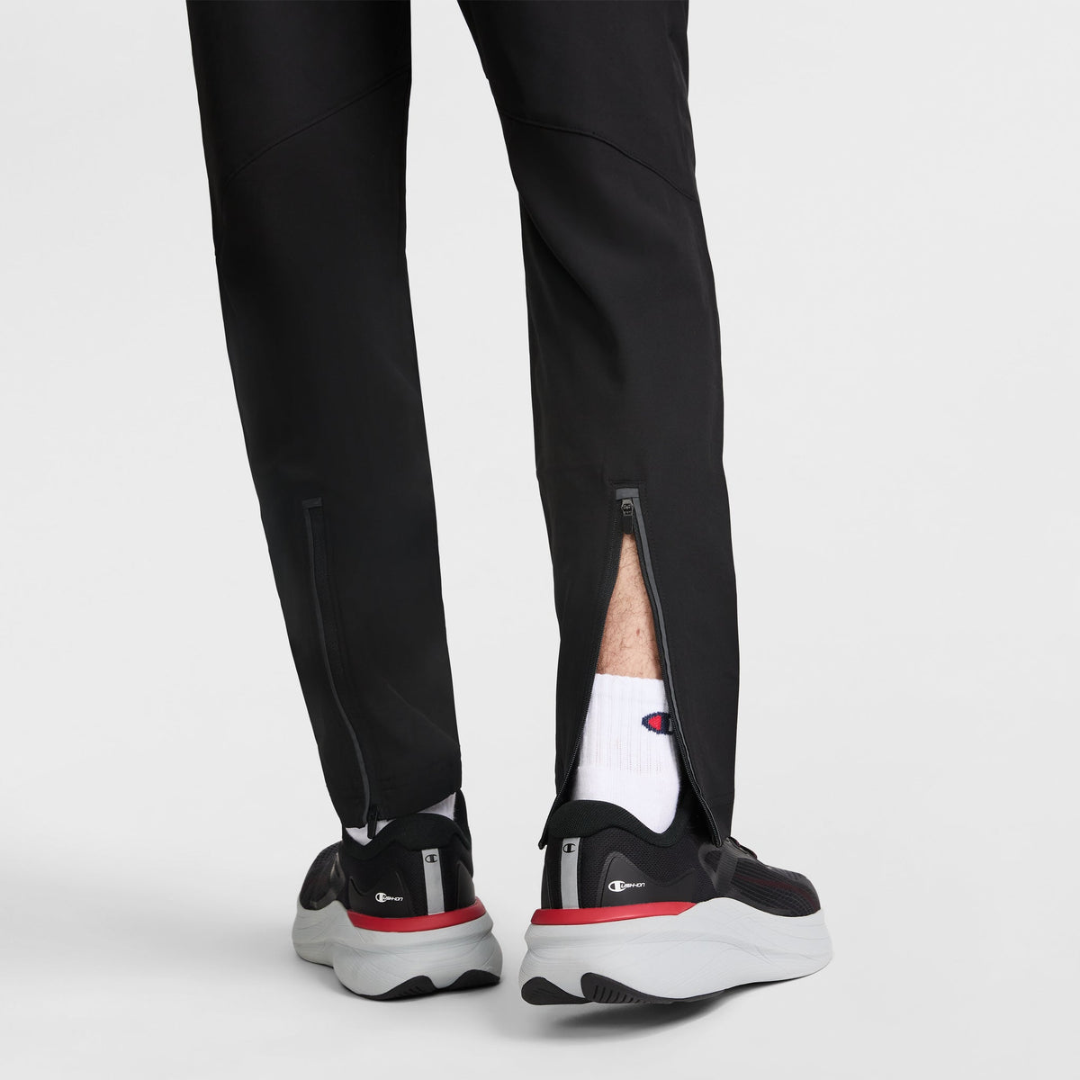 Champion MVP Pants, Moisture Wicking, C Logo in Black
