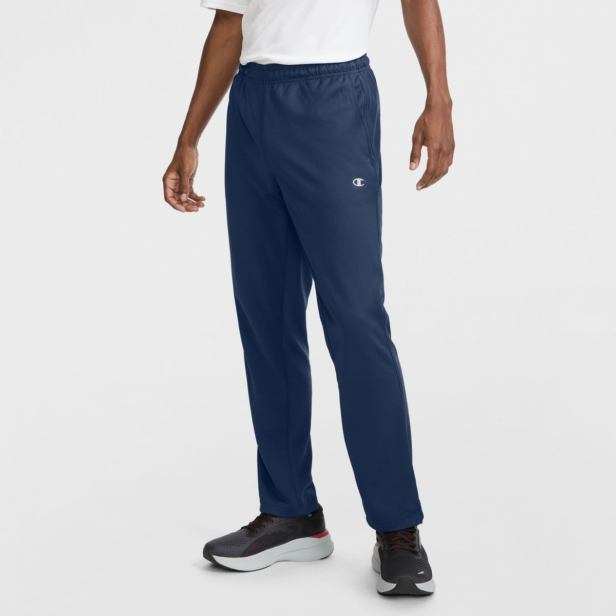 Champion Sport Sweatpants, C Logo in Athletic Navy