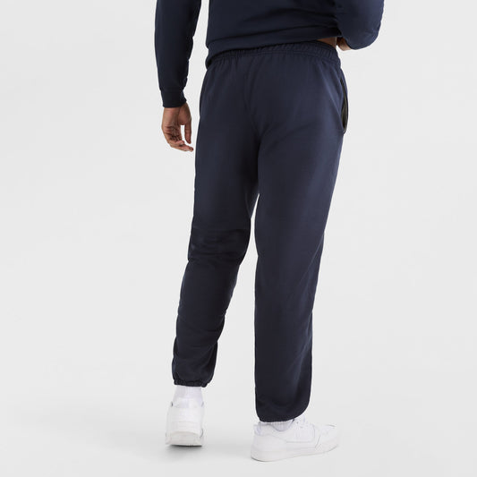 Champion Powerblend Sweatpants, Cinched Hem, C Logo - Big & Tall in Navy