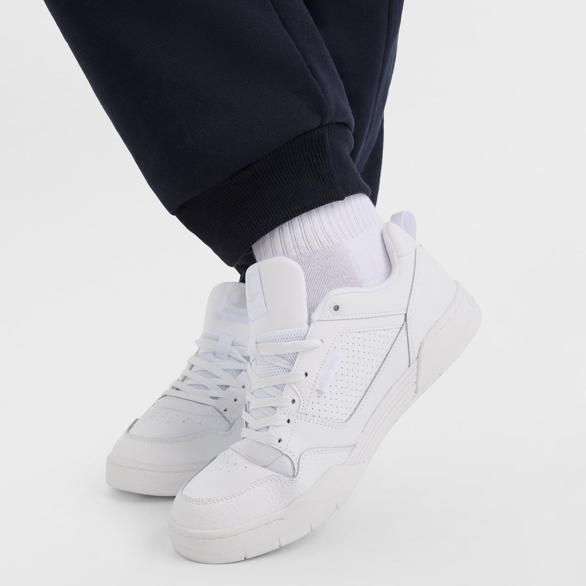 Champion Powerblend Joggers, C Logo - Big & Tall in Navy