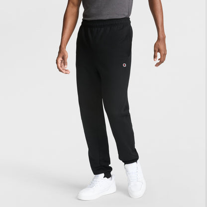 Champion Powerblend Joggers, C Logo in Black