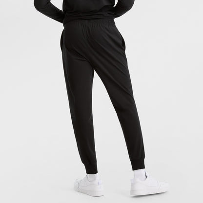 Champion Lightweight Lounge Joggers, C Logo in Black
