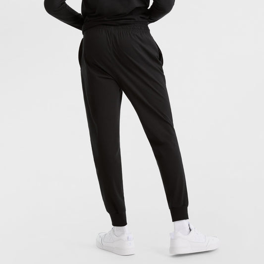 Champion Lightweight Lounge Joggers, C Logo in Black
