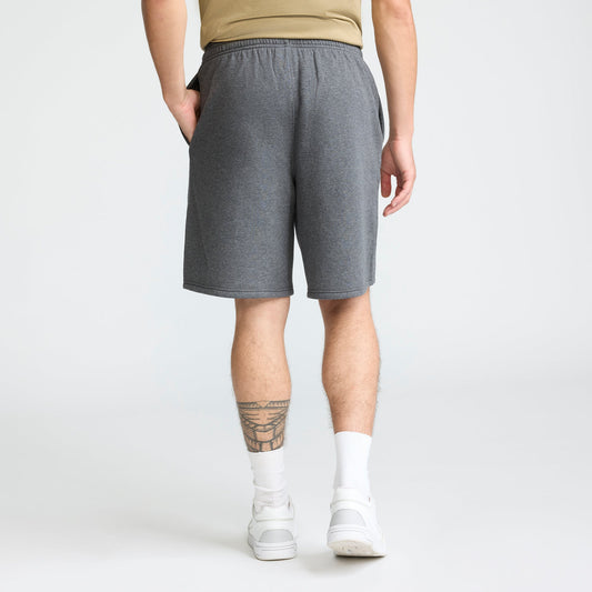 Champion 10" Powerblend Fleece Short in Granite Heather