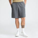 Champion 10" Powerblend Fleece Short in Granite Heather
