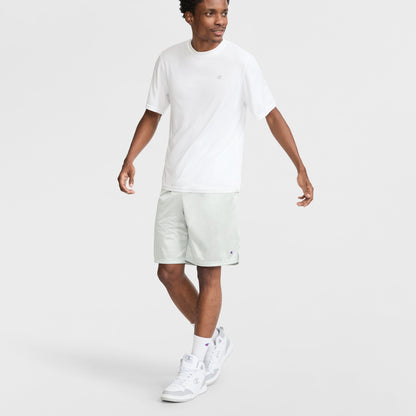 Champion 9" Classic Mesh Shorts, C Logo in Athletic Gray