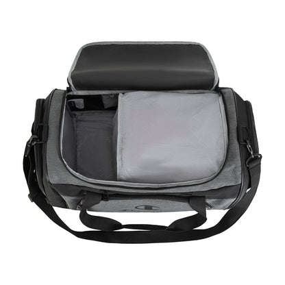 Champion Arena Duffel Bag in Grey/Black