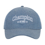 Champion Chambray Adjustable Cap in Blue