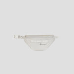 The Champion Document Waist Pack, shown against a plain light gray background, is perfect for organization on the go and features a front zipper pocket, adjustable strap, and plastic buckle.
